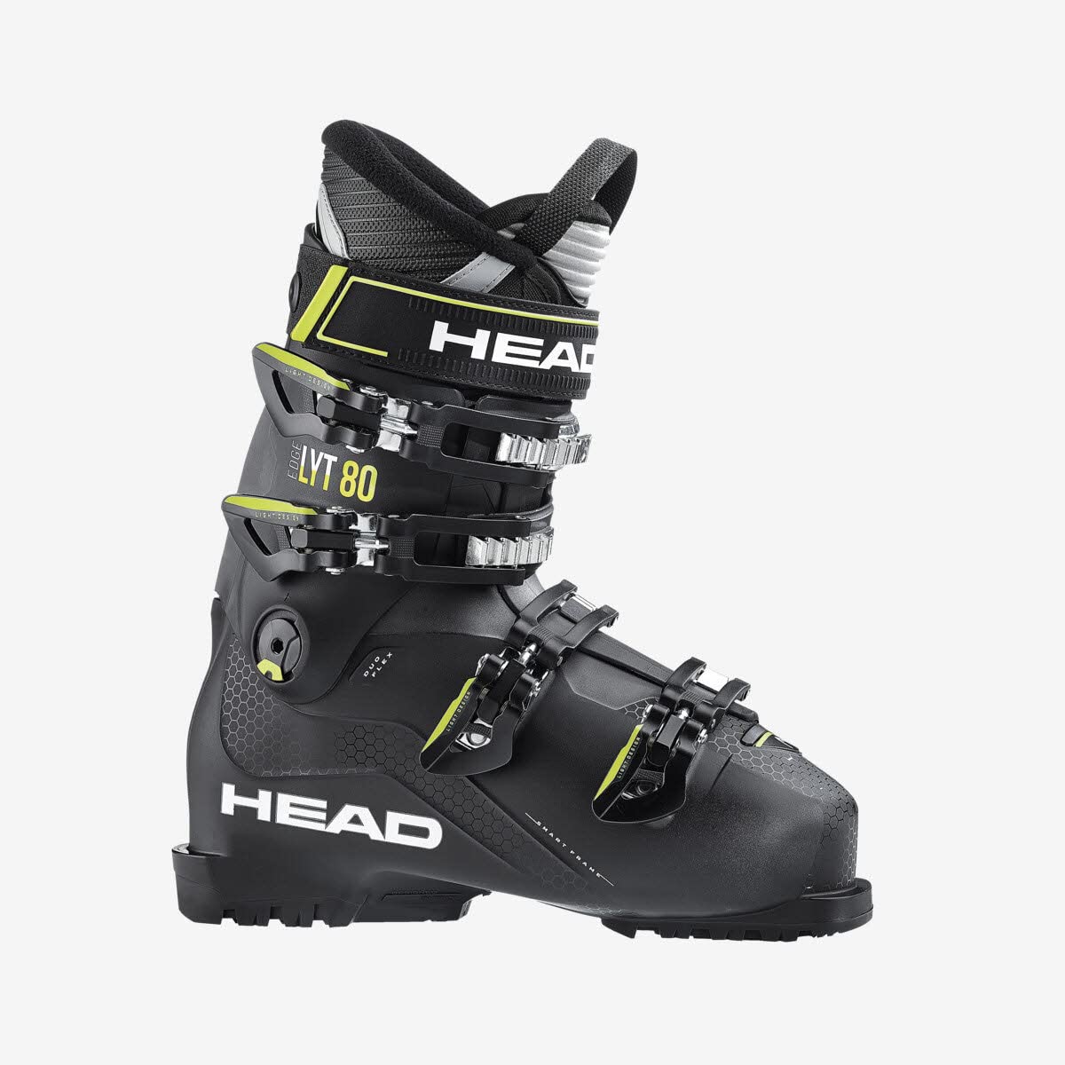 HEAD Bota de esqui unissex Edge LYT 80 Duo flexível leve fácil